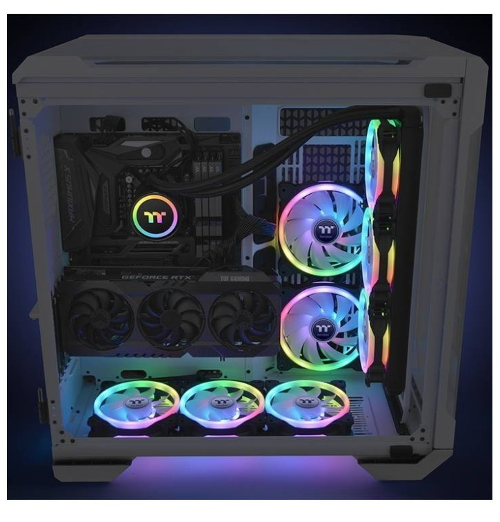 Комплект кулеров для корпуса Thermaltake Swafan 12 RGB Radiator Fan (3-Fan Pack) (CL-F137-PL12SW-A)