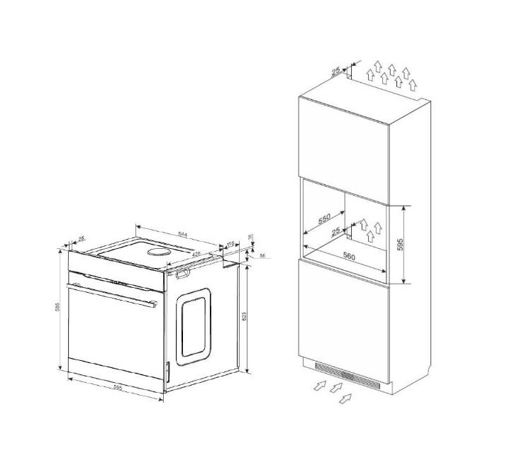 Духовой шкаф AMICA ED57689XA+ X-TYPE Openup Духовой шкаф AMICA ED57689XA+ X-TYPE Openup