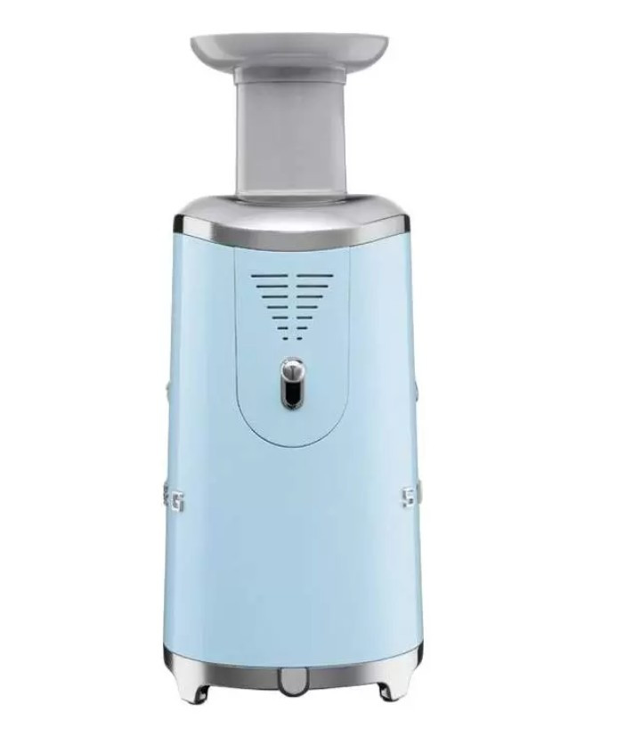 Соковыжималка шнековая Smeg SJF01PBEU пастельный голубой