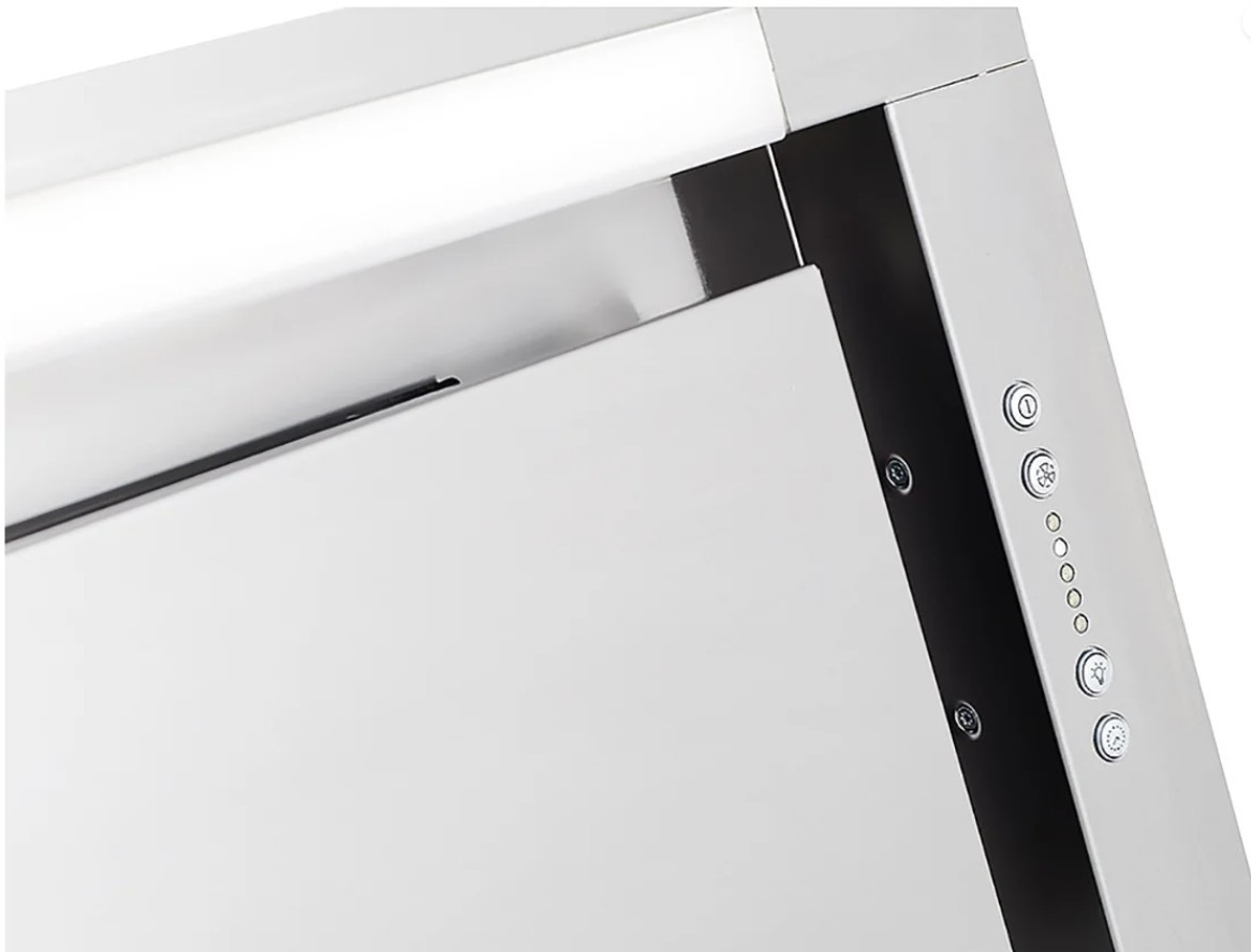 Встраиваемая вытяжка Elica HIDDEN 2.0 IX/A/90, цвет корпуса серебристый