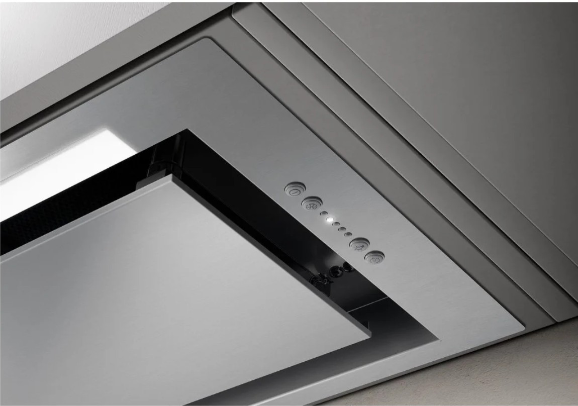 Встраиваемая вытяжка Elica HIDDEN 2.0 IX/A/90, цвет корпуса серебристый