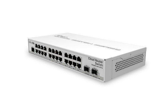 Коммутатор Mikrotik CRS326-24G-2S+IN Коммутатор Mikrotik CRS326-24G-2S+IN