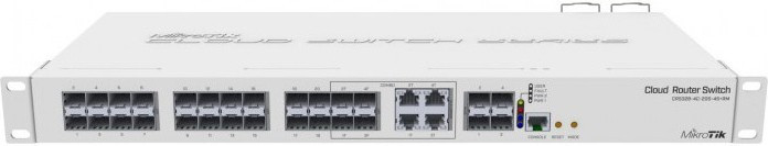 Коммутатор Mikrotik CRS328-4C-20S-4S+RM Коммутатор Mikrotik CRS328-4C-20S-4S+RM