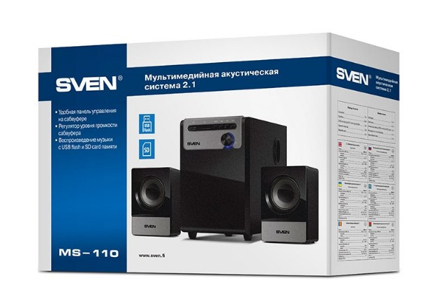Компьютерная акустика SVEN MS-110 Компьютерная акустика SVEN MS-110