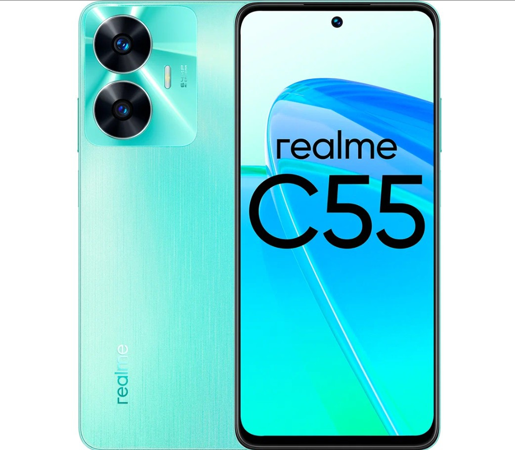 Смартфон REALME C55 LTE 6.72" Зеленый (RMX3710) 128Гб/6 Гб