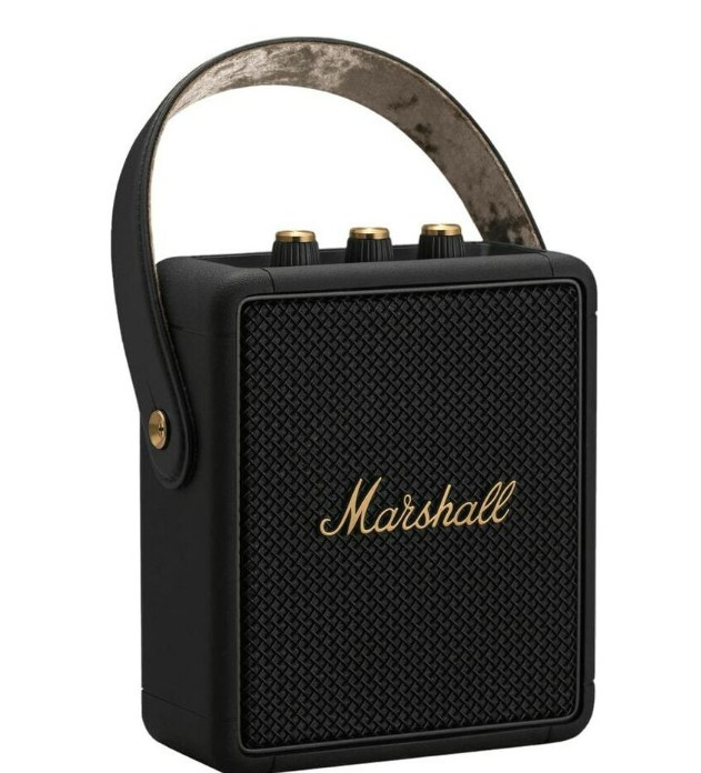 Портативная колонка Marshall Stockwell II Black & Brass