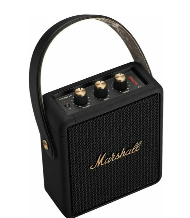 Портативная колонка Marshall Stockwell II Black & Brass