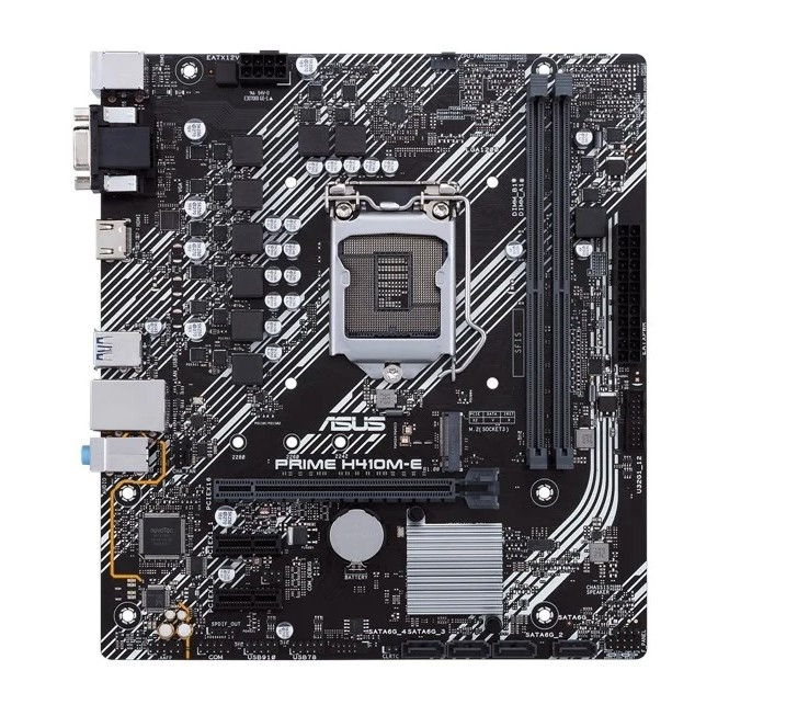 Материнская плата ASUS PRIME H410M-E Материнская плата ASUS PRIME H410M-E