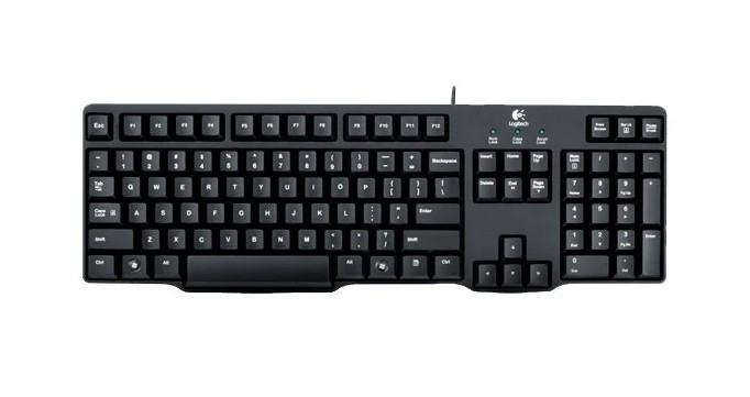 Клавиатура Logitech Classic Keyboard K100 Black PS/2 Клавиатура Logitech Classic Keyboard K100 Black PS/2