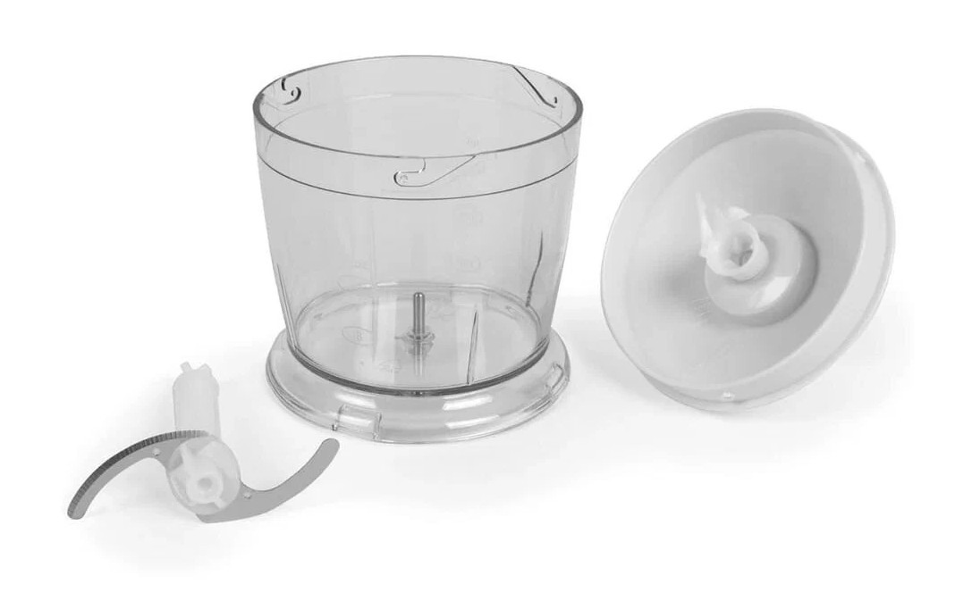 Блендер REMENIS REM-5796, серебристый, белый