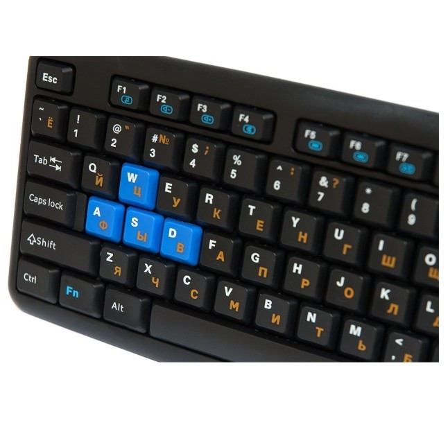 Клавиатура Dialog KM-025U black-blue USB