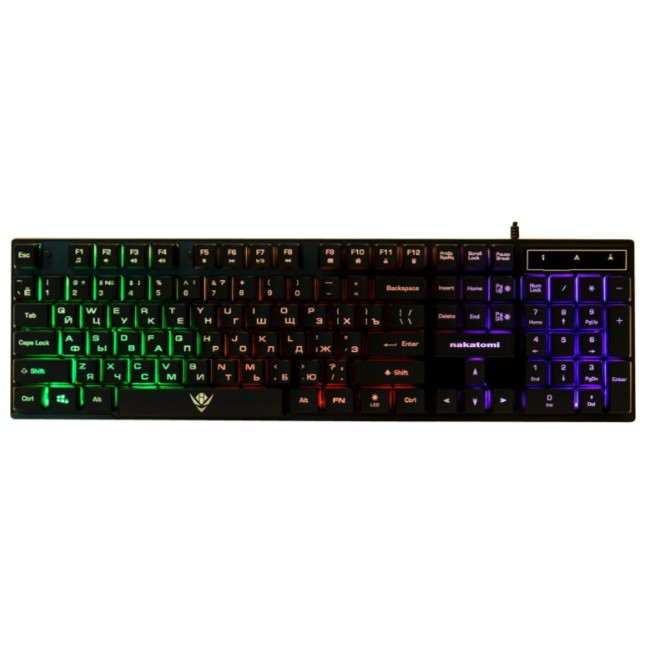 Клавиатура Dialog KG-23U BLACK Nakatomi Gaming Клавиатура Dialog KG-23U BLACK Nakatomi Gaming