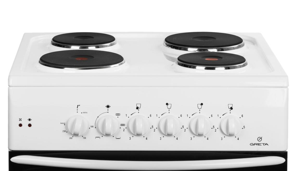 Плита электрическая GRETA EE 6000NN13 W Плита электрическая GRETA EE 6000NN13 W