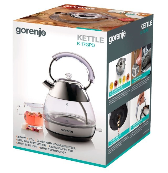 Чайник GORENJE K17GPD Чайник GORENJE K17GPD