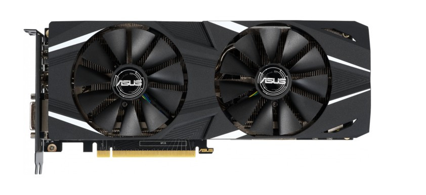 Видеокарта ASUS GeForce RTX2060 DUAL GDDR6 6144Mb 192-bit, PCI-Express 3.0 DUAL-RTX2060-O6G-E Видеокарта ASUS GeForce RTX2060 DUAL GDDR6 6144Mb 192-bit, PCI-Express 3.0 DUAL-RTX2060-O6G-E