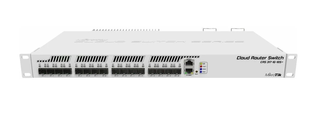 Коммутатор Mikrotik RouterBoard CRS317-1G-16S+RM