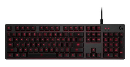 Игровая механическая клавиатура Logitech G413 Mechanical Black с красной подсветкой и 1 транзитным USB портом (920-008309) Игровая механическая клавиатура Logitech G413 Mechanical Black с красной подсветкой и 1 транзитным USB портом (920-008309)