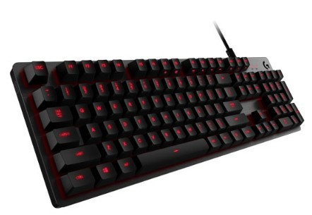 Игровая механическая клавиатура Logitech G413 Mechanical Black с красной подсветкой и 1 транзитным USB портом (920-008309) Игровая механическая клавиатура Logitech G413 Mechanical Black с красной подсветкой и 1 транзитным USB портом (920-008309)