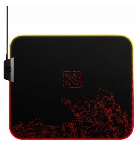 Коврик для мыши SteelSeries QcK Prism Cloth Dota 2 Edition (63832), 320x270x4mm Коврик для мыши SteelSeries QcK Prism Cloth Dota 2 Edition (63832), 320x270x4mm