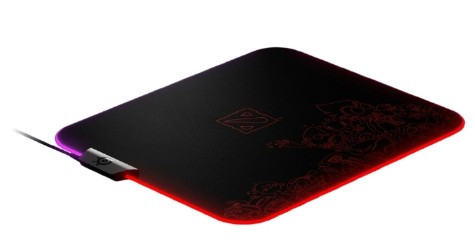 Коврик для мыши SteelSeries QcK Prism Cloth Dota 2 Edition (63832), 320x270x4mm Коврик для мыши SteelSeries QcK Prism Cloth Dota 2 Edition (63832), 320x270x4mm