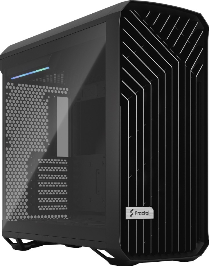 Корпус компьютерный FRACTAL DESIGN Torrent TG Light Tint Черный