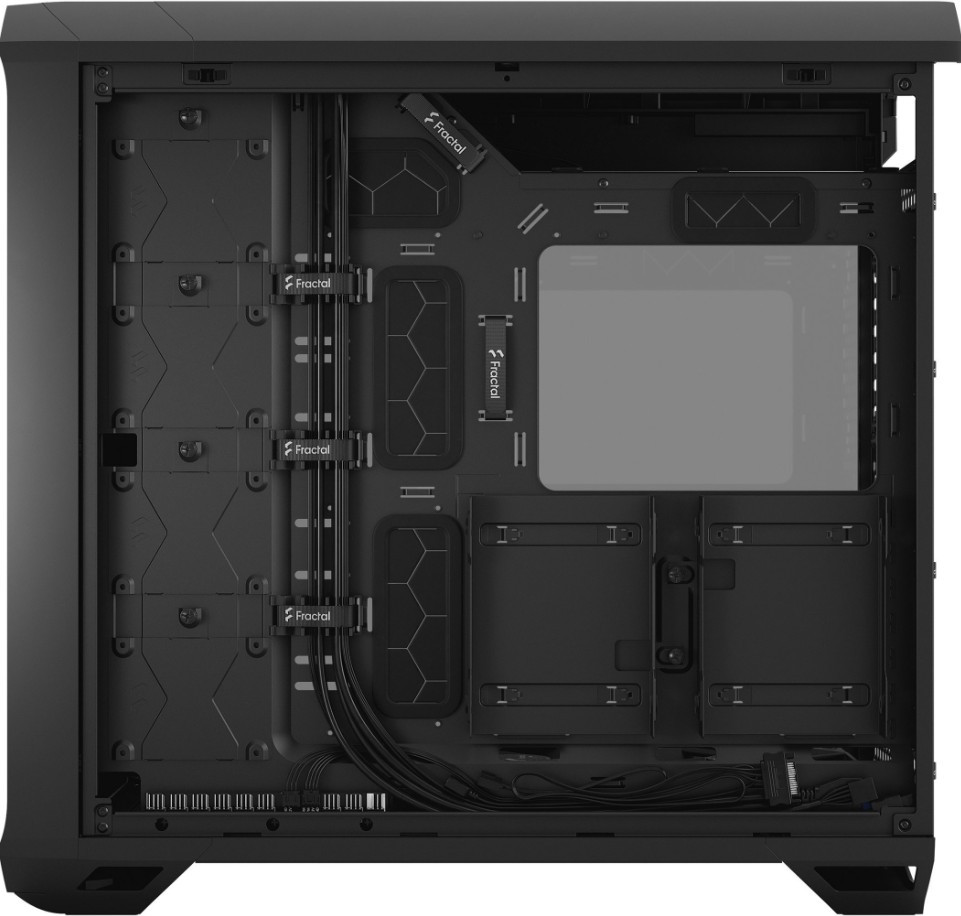 Корпус компьютерный FRACTAL DESIGN Torrent TG Light Tint Черный