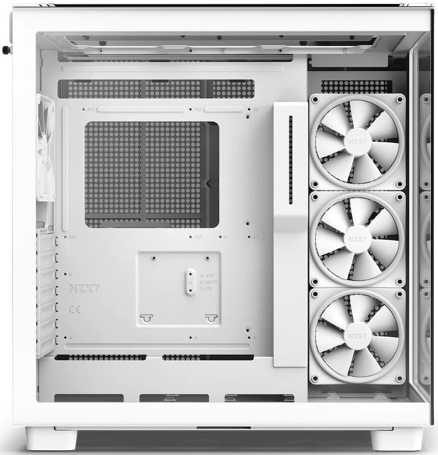 Корпус компьютерный NZXT H9 Elite Midi белый