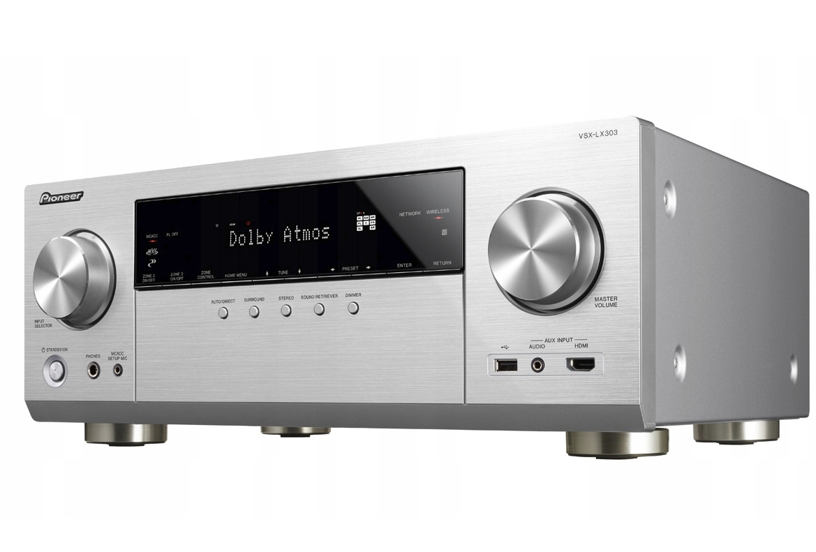 AV-ресивер Pioneer VSX-LX303 silver