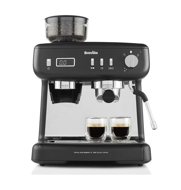 Кофемашина BREVILLE Barista Max+ VCF 152X, черный