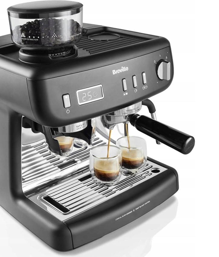 Кофемашина BREVILLE Barista Max+ VCF 152X, черный