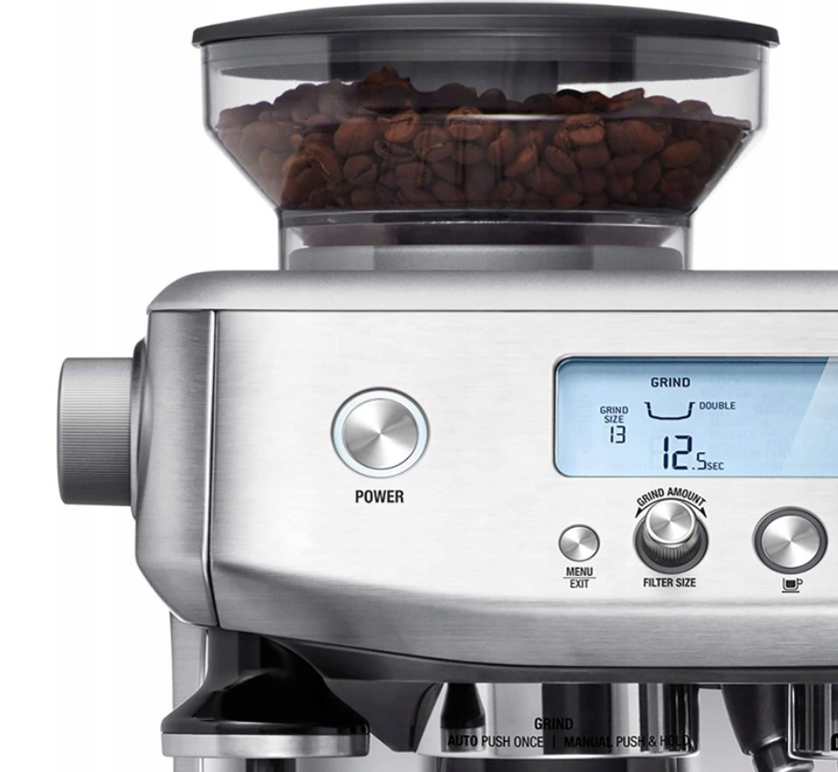 Кофемашина SAGE Barista Pro SES878BSS, серебристый