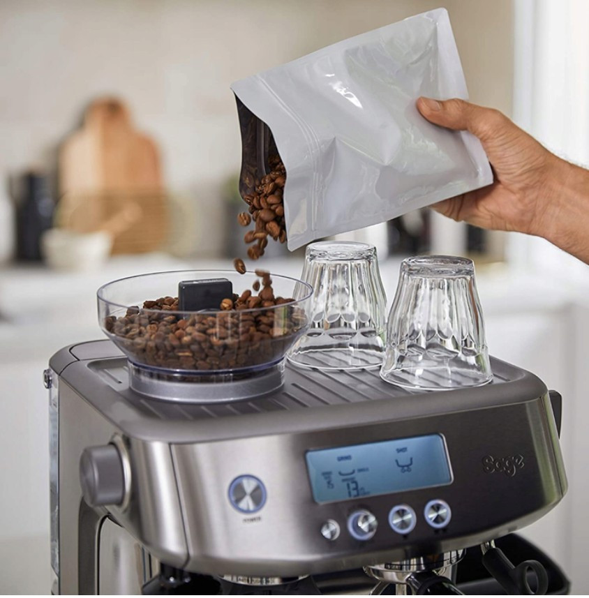 Кофемашина SAGE Barista Pro SES878BSS, серебристый