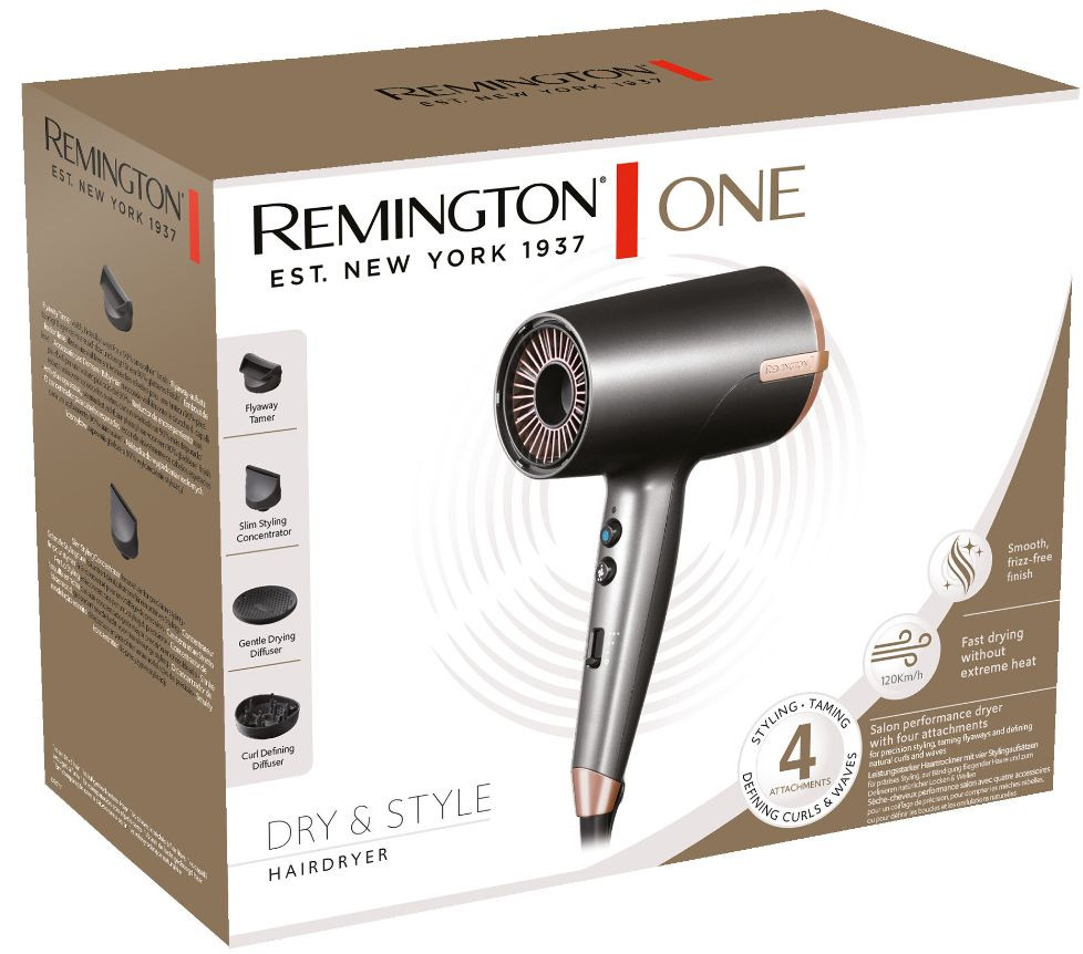 Фен REMINGTON One Dry & Style D6077