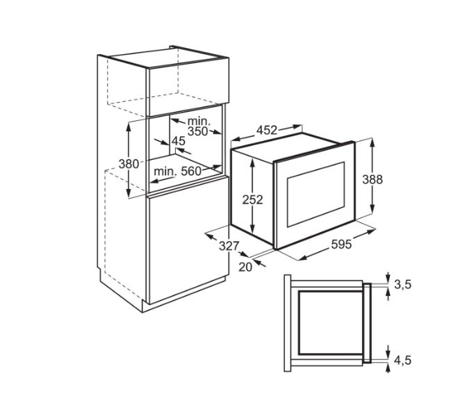 Встраиваемая микроволновая печь Electrolux LMS2203EMX Встраиваемая микроволновая печь Electrolux LMS2203EMX