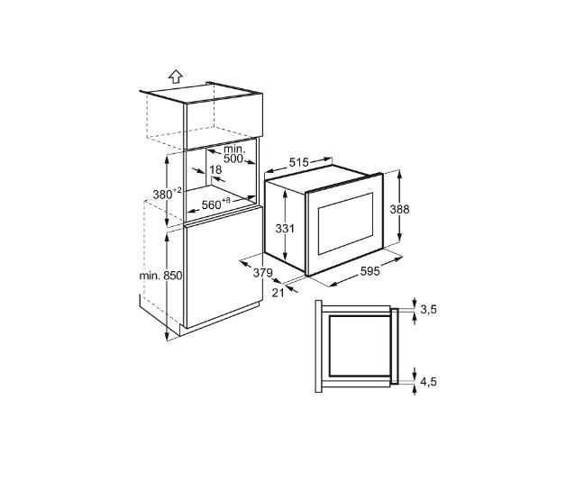 Встраиваемая микроволновая печь Electrolux LMS4253TMK