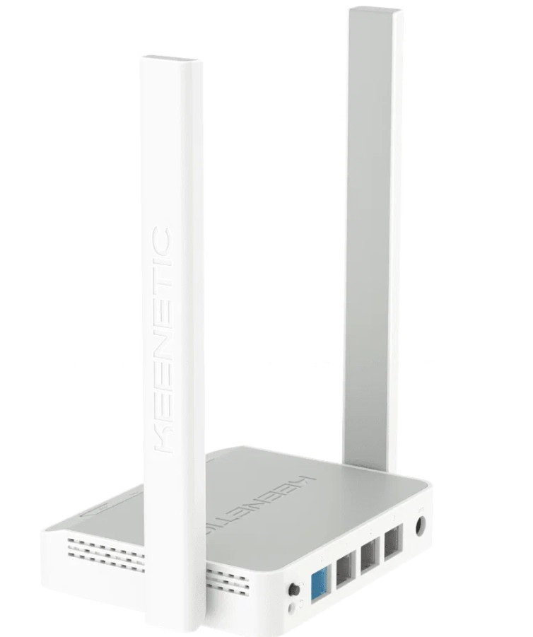 Маршрутизатор Keenetic 4G (KN-1212) Интернет-центр с поддержкой USB-модемов LTE/4G/3G с Mesh Wi-Fi N300 и Smart-коммутатором
