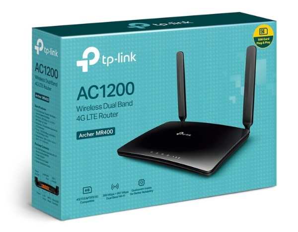 Wi-Fi роутер TP-LINK Archer MR400 V3 Wi-Fi роутер TP-LINK Archer MR400 V3