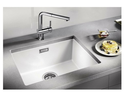 Мойка Blanco Subline 500-U Керамика PuraPlus белый глянцевый InFino® Мойка Blanco Subline 500-U Керамика PuraPlus белый глянцевый InFino®