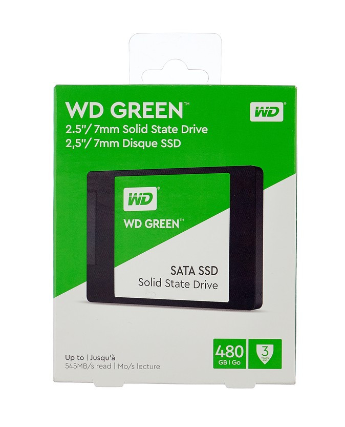 Твердотельный накопитель WD Green SATA3 480Gb WDS480G2G0A Твердотельный накопитель WD Green SATA3 480Gb WDS480G2G0A