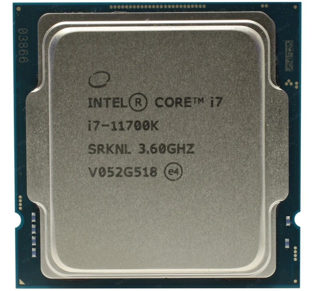 Процессор Intel Core i7-11700K (без кулера) Процессор Intel Core i7-11700K (без кулера)