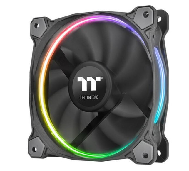 Комплект кулеров для корпуса Thermaltake Riing Plus 14 RGB Radiator Fan TT Premium Edition, комплект из 3-х кулеров (CL-F056-PL14SW-A) Комплект кулеров для корпуса Thermaltake Riing Plus 14 RGB Radiator Fan TT Premium Edition, комплект из 3-х кулеров (CL-F056-PL14SW-A)