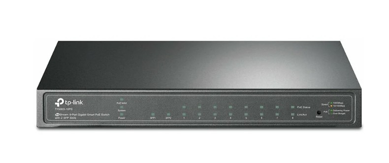 Коммутатор TP-LINK T1500G-10PS Коммутатор TP-LINK T1500G-10PS