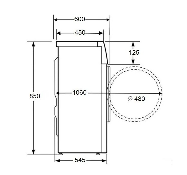 Стиральная машина Kuppersberg WIS 56149 G Стиральная машина Kuppersberg WIS 56149 G