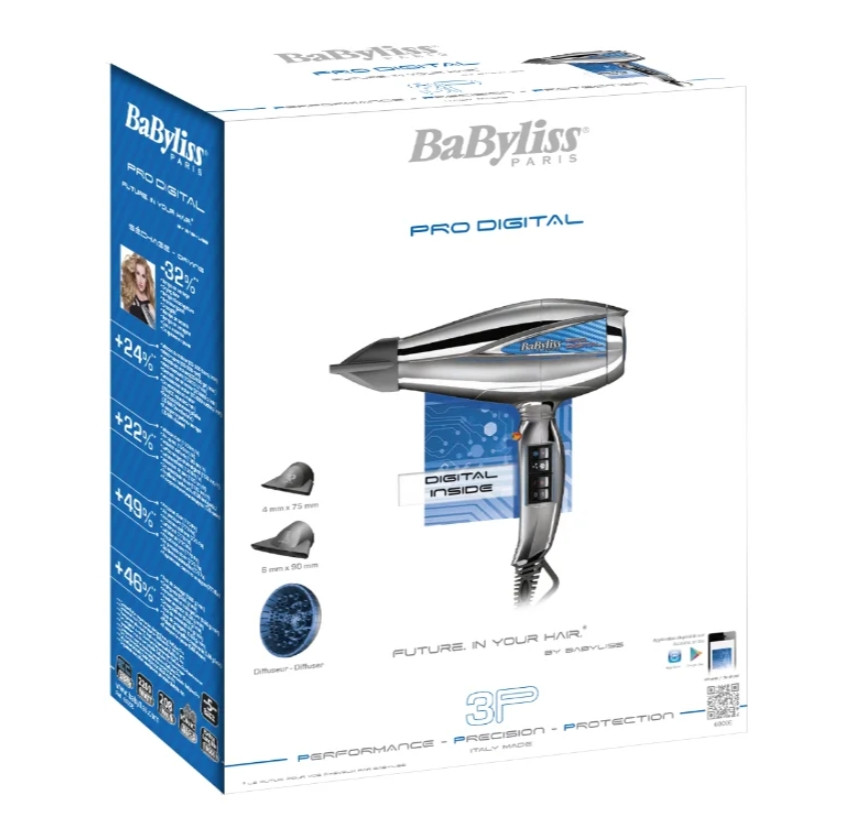 Фен BaByliss Pro Digital 6000E