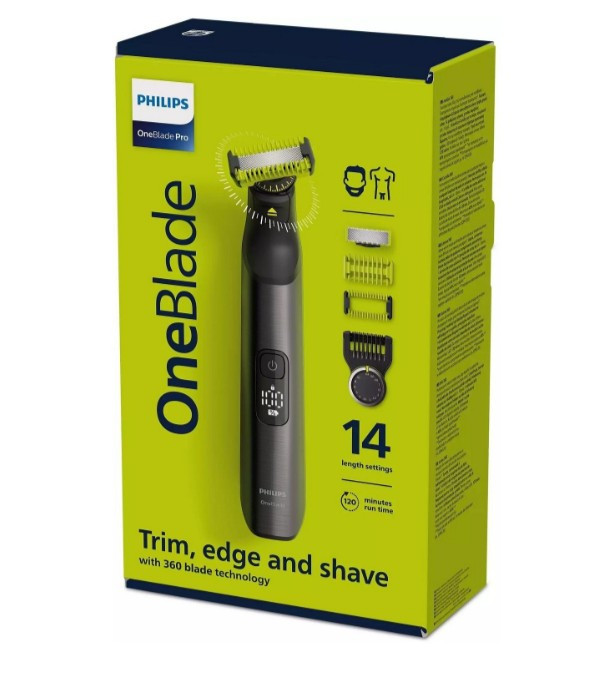 Триммер Philips OneBlade Pro 360 Face and Body QP6651/61