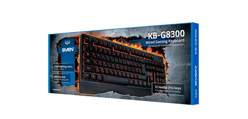 Клавиатура игровая SVEN KB-G8300 Клавиатура игровая SVEN KB-G8300