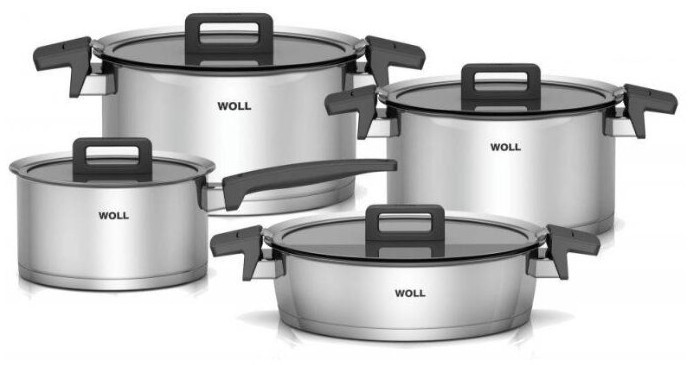 Набор посуды Woll Concept нерж сталь A8 (918NC,120NC,124NC,828NC)