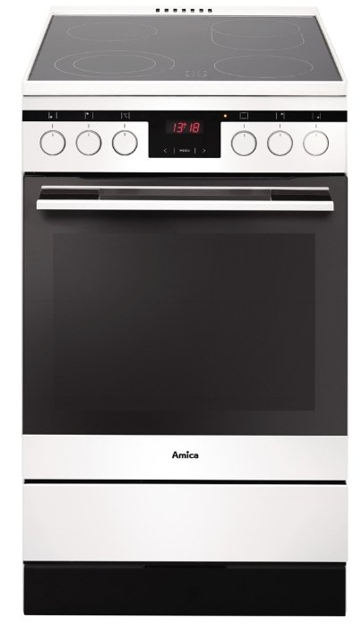 Плита электрическая AMICA 514CE3.413TsKDHaQ(W) Плита электрическая AMICA 514CE3.413TsKDHaQ(W)