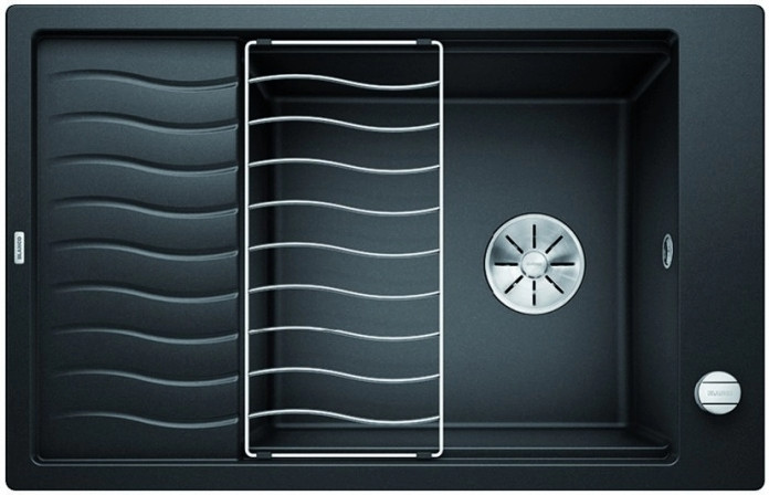 Мойка Blanco Elon XL 6S Silgranit PuraDur II антрацит + KA InFino® Мойка Blanco Elon XL 6S Silgranit PuraDur II антрацит + KA InFino®