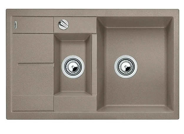 Мойка Blanco Metra 6S Compact Silgranit PuraDur II серый беж + КА Мойка Blanco Metra 6S Compact Silgranit PuraDur II серый беж + КА